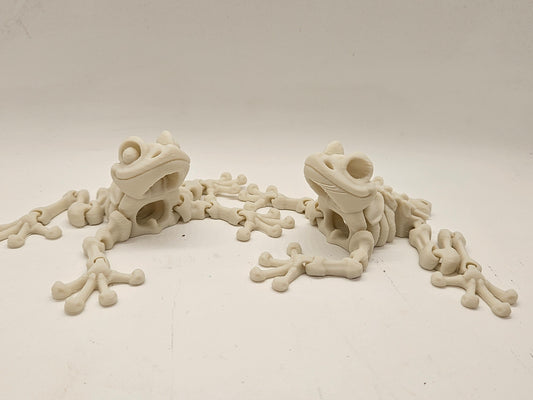 Amazing Skeleton Flexi Frog!