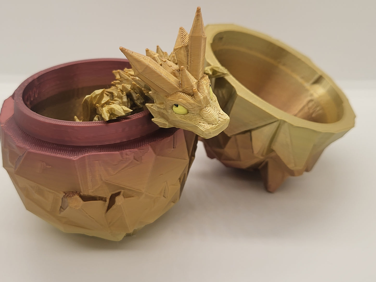 Baby Crystal Dragon with matching Egg!