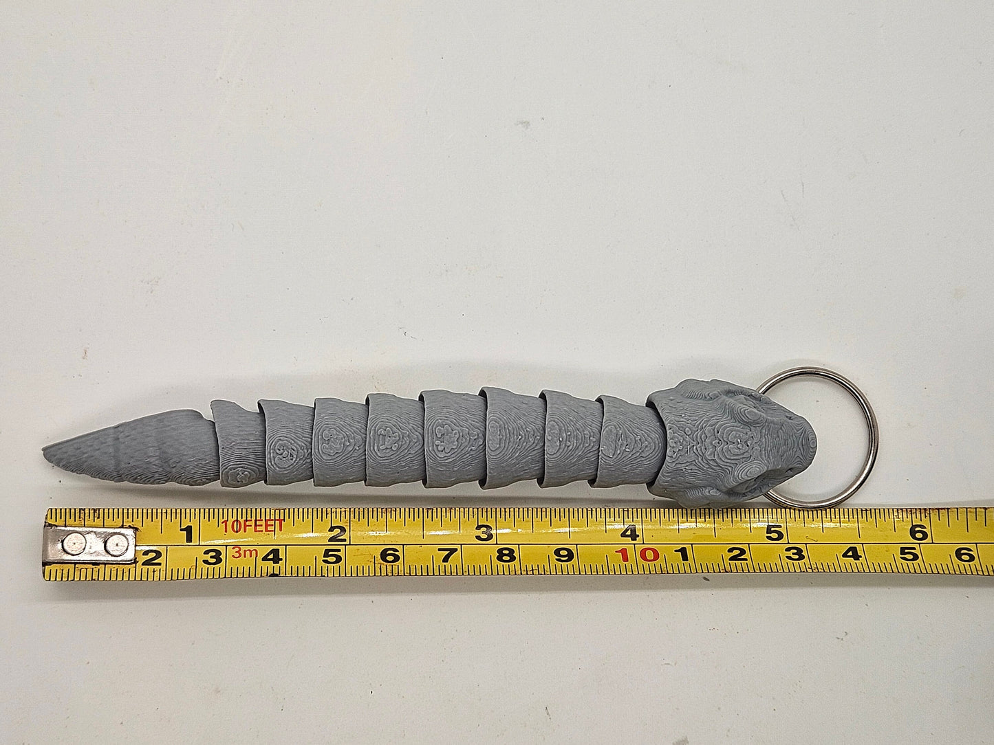 Flexi Hognose Snake Keychain!