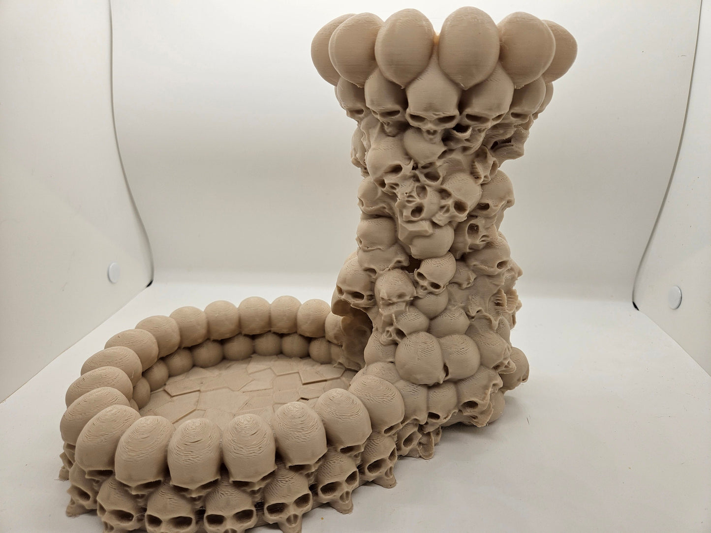 Amazing Tower of Skulls Dice Tower!