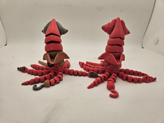 Flexi Pirate Squid!