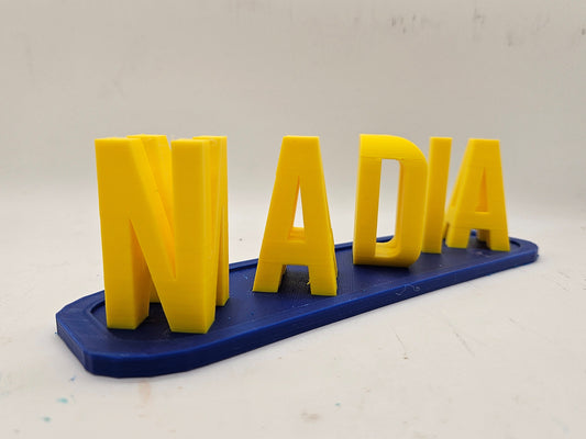 Flip Text Name Plates!