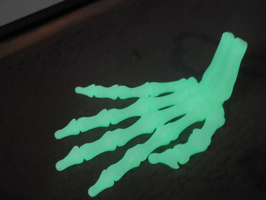 Glow in the dark Skeleton hand!