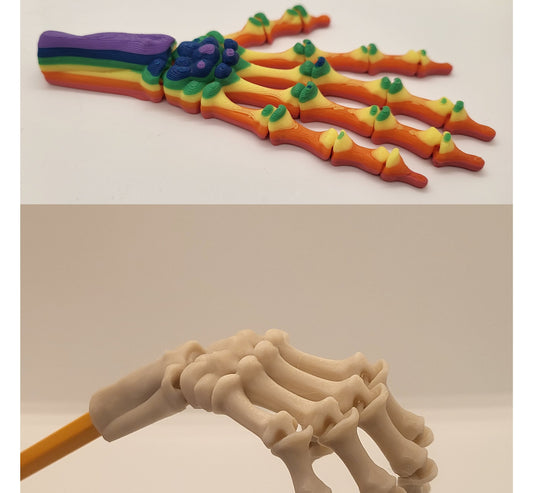 Skeleton Hand Pencil Topper