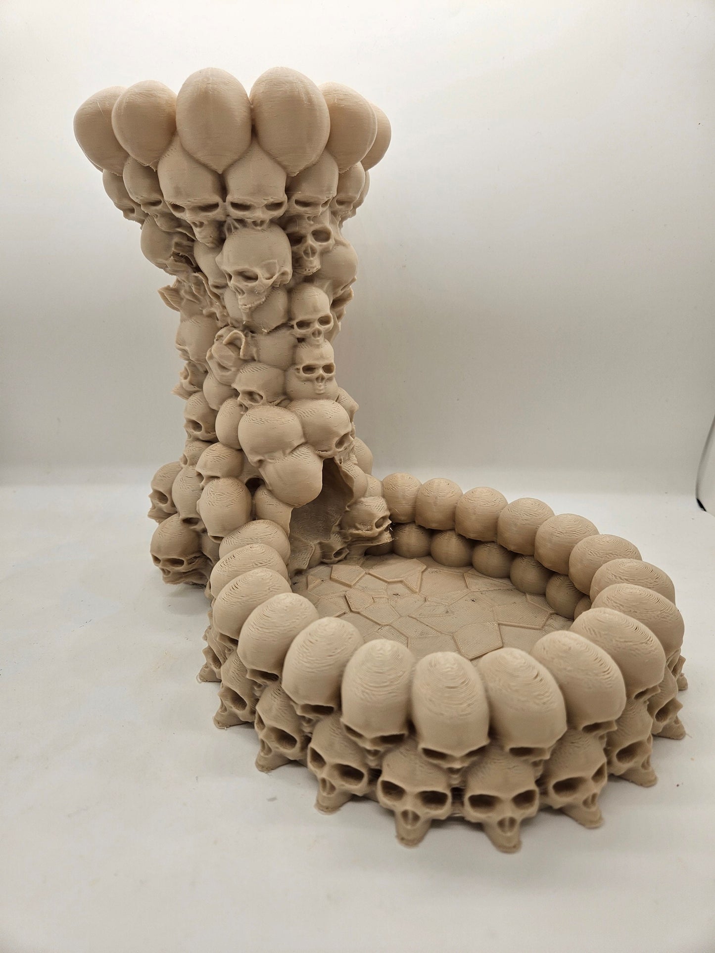 Amazing Tower of Skulls Dice Tower!