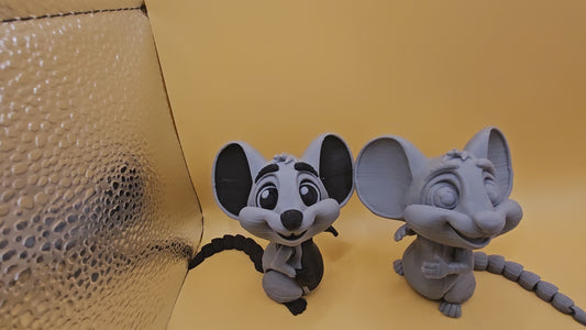 Adorable Posable Flexi Mouse!