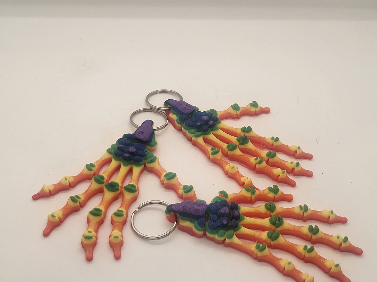 Skeleton Hand Key Chain