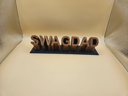 3D Swept Name Plate!