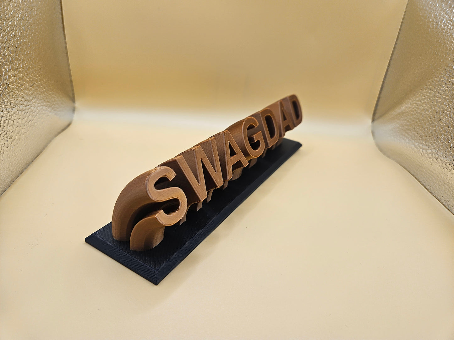 3D Swept Name Plate!