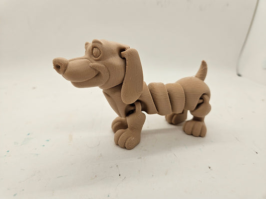 Flexi Skeleton Dachshund Hound!