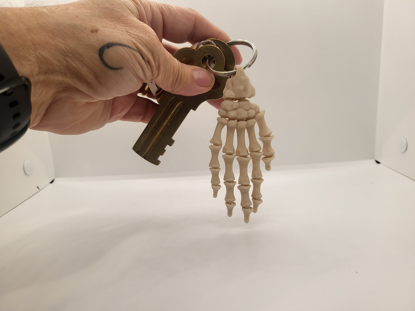 Skeleton Hand Key Chain