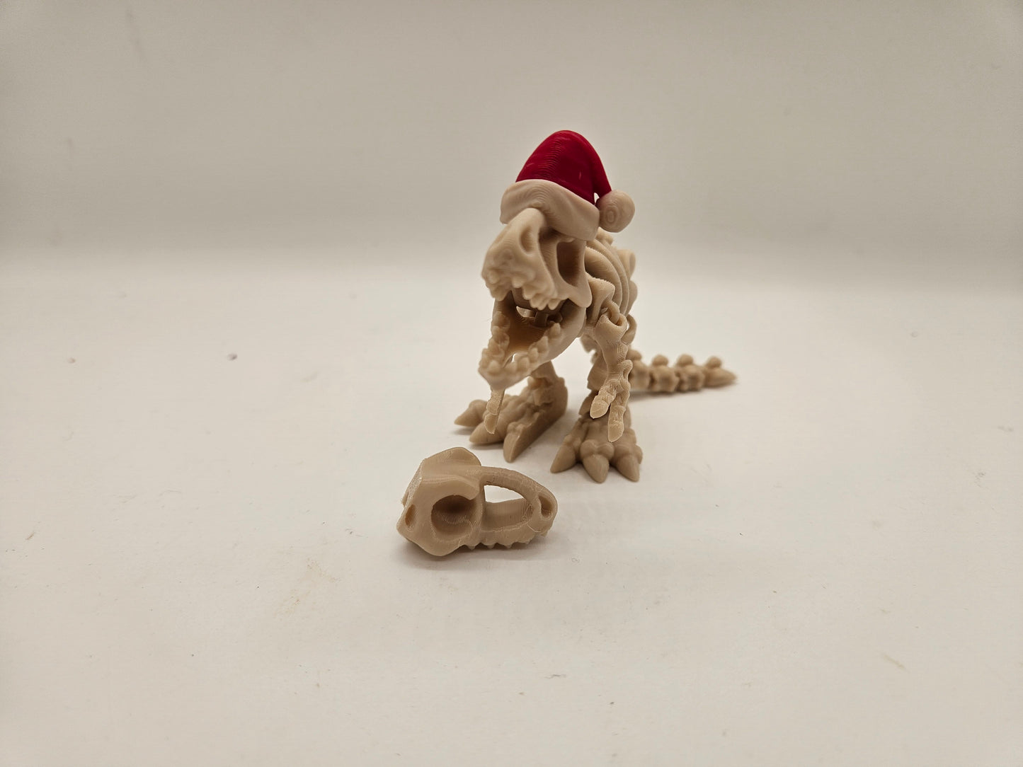 Santa Skeleton T-Rex