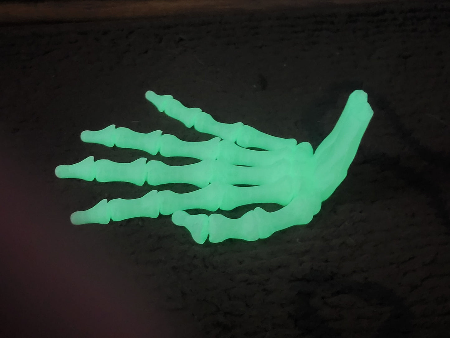 Glow in the dark Skeleton hand!