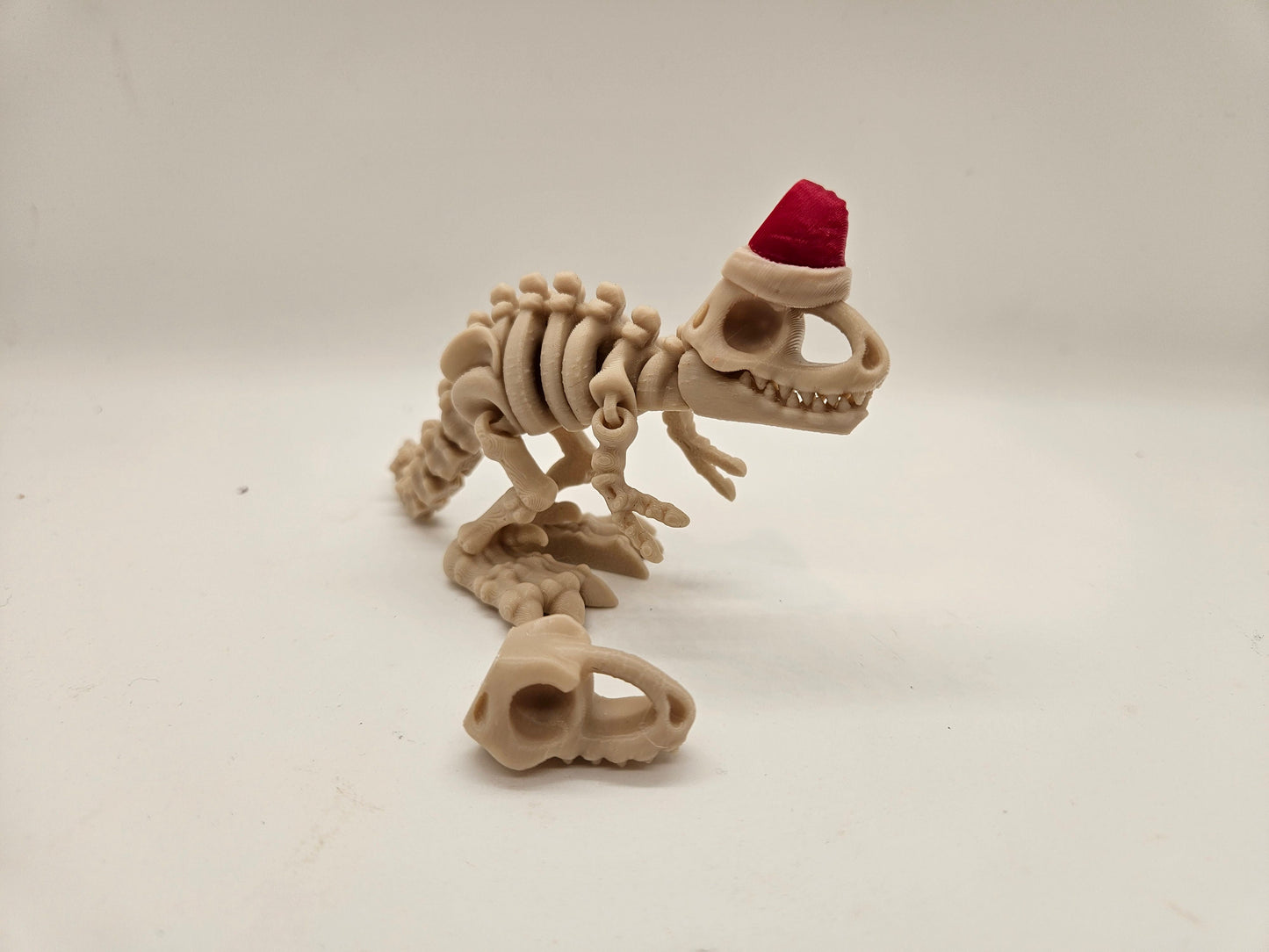Santa Skeleton T-Rex